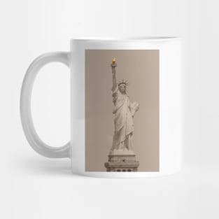 Statue of Liberty in Sepia Mug